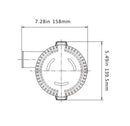 Seaflo 3700 Bilge Pump dimensions