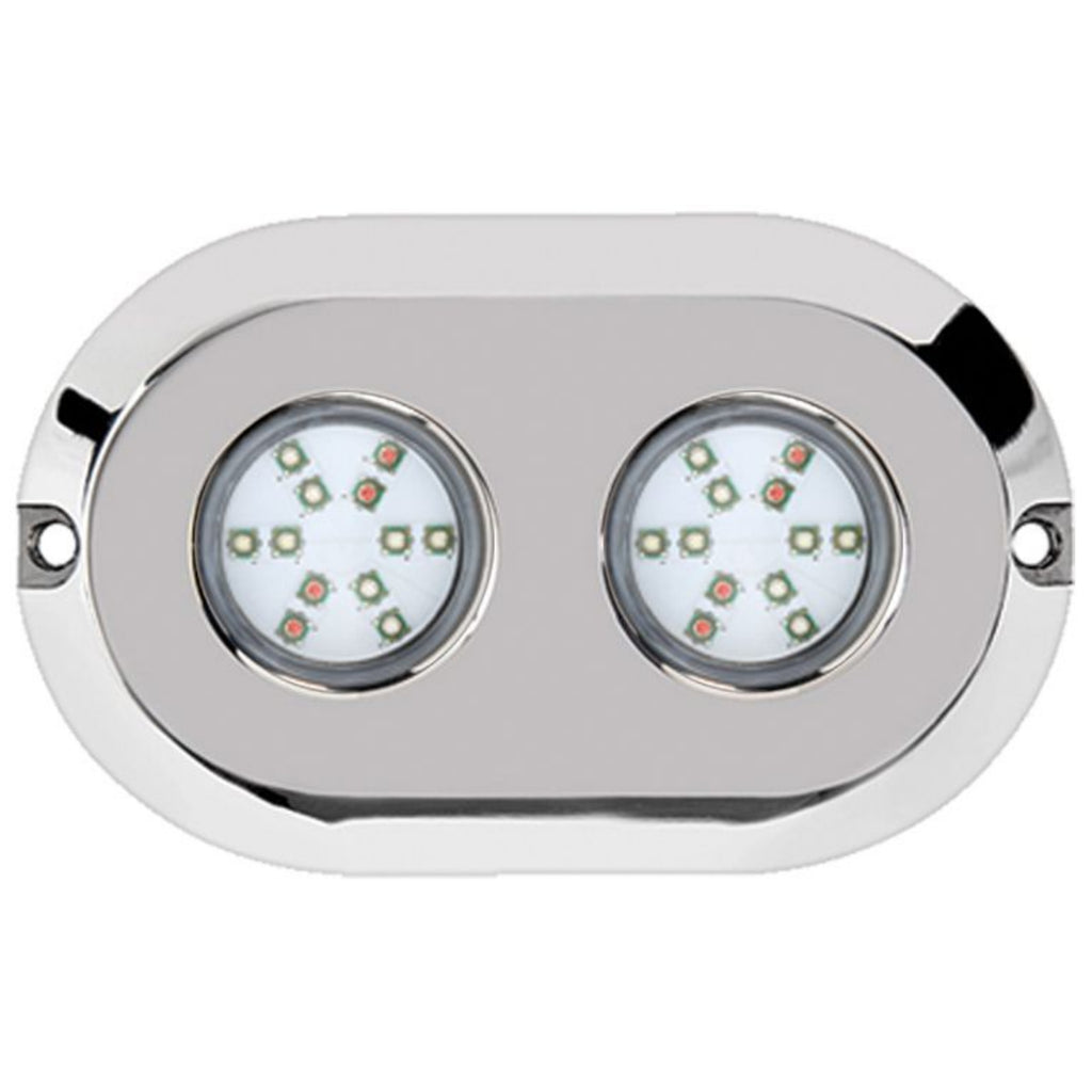 Boat Underwater Led Light, 2 Pack Marine Underwater Boat Transom