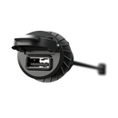Universal USB Port with Hinged Cover