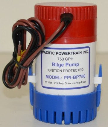 750 GPH Bilge Pump 12V – PPI Marine