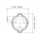 Seaflo 3700 Bilge Pump dimensions