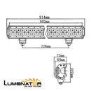 CLEARANCE - 36" Double Row LED Light Bar