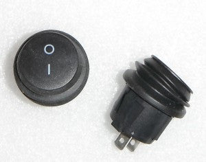 Round 19mm Two Position Waterproof Switch