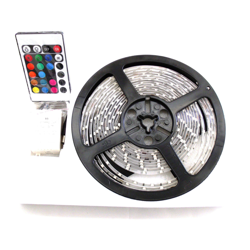 RGB Multi-Color 16' Flexible Strip Light W/ Clear Waterproof Sleeve IP ...
